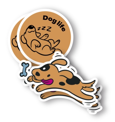 Laminuoti viniliniai lipdukai